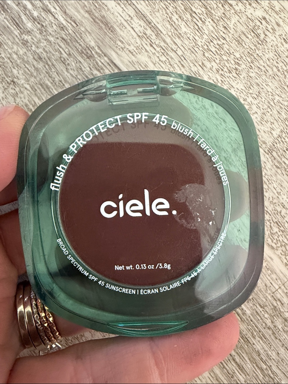 ciele Flush & Protect SPF 45 Blush - blaze; expires 2027